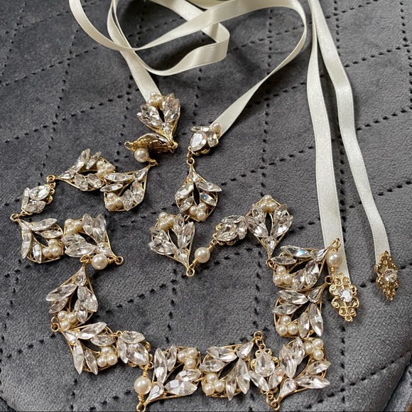 Sarah Gabriel Karly Duet Ribbon Hair Band Wedding Accessory - Picture 8 of 13